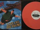 Fat Music - Live Fat Die Young LP orange Rancid Nofx Blink 182 Strung Out Wreck