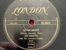 Jim Reeves 78 London L. 8014. Gypsy Heart, Bimbo 1954 EX Rare Classic