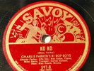 Savoy 597 Charlie Parker - How High The Moon/Ko Ko - Miles Davis Don Byas VG+