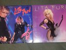 Lita Ford - Dancin' On The Edge & Out For Blood. Vinyl LPs X 2