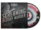 SUM 41 SCREAMING BLOODY MURDER COLOURED  MAGENTA, CREAM & BLACK VINYL PO variant
