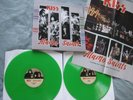 KISS - 2LP - ALAMO SAINTS - GREEN VINYL - POSTER - NEW