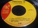 Christmas Promo EP  45 Philles Lb A Christmas Gift 4 U Ronettes Crystals Spector
