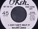 Major Lance - I Just Can't Help It / Everybody Loves A Good Time, 7