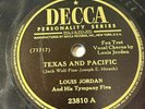 Louis Jordan And His Tympany Five – Texas And Pacific / I Like 'Em Fat Like That