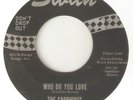 THE SAPPHIRES Who Do You Love SWAN PHILLY NORTHERN SOUL USA 45