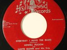 LOWELL FULSON: everyday i have the blues / guitar shuffle HOLLYWOOD 7