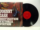 JOHNNY CASH destination victoria station LP EX/VG, VS 150, vinyl, album, 1975