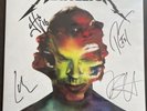 METALLICA HARDWIRED TO SELF DESTRUCT sleeve SIGNED BY WHOLE BAND mint condition