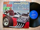 Hot Rod City QUADS / GRAND PRIX / CUSTOMS Vault LP 104 orig 1963 surf rock PROMO