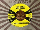 45 RPM Little Jimmy Dickens COLUMBIA 41173 I Got A Hole in my Pocket M-