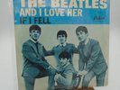 THE BEATLES 'IF I FELL/AND I LOVE HER' 45rpm Picture Sleeve NM Vinly EX+Sleeve
