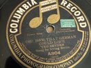 Columbia 78 RPM Irving Berlin - Oh How That German Could Love A804 E His Only