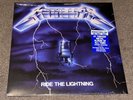 Metallica Ride The Lightning Blue Splatter 40th Anniversary Vinyl Sealed/New