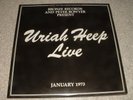 Uriah Heep Live 1973 2LP UK 1st Press Superb RARE Ex+/Ex+ Gypsy July Morning etc