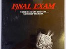 FINAL EXAM Gary S. Scott SEALED VINYL LP OST 1981 AEI Synth Electronic HORROR