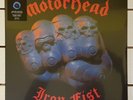 LP MOTORHEAD Iron fist (Bmg 1982/RE 2022) ltd 40th black blue swirl metal SEALED