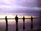 ECHO AND THE BUNNYMEN HEAVEN UP HERE LP RECORD GERMANY VG++