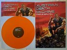 Austrian Death Machine RARE Triple Brutal vinyl w/ signed poster