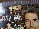 HAND SIGNED 1980s EXCELLENT Huey Lewis And The News Sports 41412 LP33