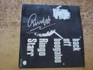 AUTH. SIGNED 1970s EXCELLENT Ringo Starr Back Off Boogaloo/blindman SLEEVE 45