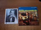 2 SIGNATURES AUTHENTICATED 1960S VG+ Best Of Hank Williams JR. SIGNED PHOTO LP33