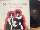 THE CHIFFONS  - MY SECRET LOVE - USA LP on B.T PUPPY RECORDS - BTPS 1011 - EX/EX