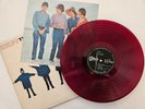 THE BEATLES HELP with POSTER import RED VINYL Japan LP ODEON 1965 Record OP-7387