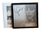 Taylor Swift The Tortured Poets Department Vinyl Heart Signed Photo TTPD
