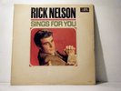 RICK NELSON LP Rick Nelson sings for you  1964 Imperial mono vinyl