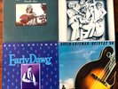 4 Vinyl LPs DAVID GRISMAN Rounder, Hot Dawg, Early Dawg, Quintet '80 NM/NM