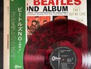 THE BEATLES SECOND ALBUM JAPAN ODEON RED VINYL OBI OR 7058
