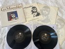 Les Miserables Broadway Musical Soundtrack GHS 24151 2x LP Album 1987 Geffen EX