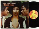 Black Ivory - Don't Turn Around LP - Today