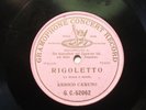ENRICO CARUSO 78 rpm G&T 10