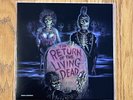 V/A Return Of The Living Dead Soundtrack LP Limited Clear Blue Green Vinyl 2021