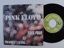 Rock 45 PINK FLOYD Free Four HARVEST NM/VG++ italy picture sleeve HEAR b