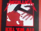 METALLICA - KILL 'EM ALL RARE UK VINYL LP EARLY PRESSING MUSIC FOR NATIONS METAL