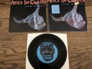Alice In Chains Them Bones With Poster 7” Vinyl Record Grunge Nirvana Soundgarde