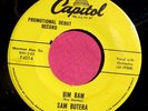 SAM BUTERA - Bim Bam - clean Promo 45 rpm - Capitol 4014