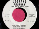 GARY (U.S.) BONDS - My Sweet Ruby Rose / King Kong's Monkey - Legrand Promo 45