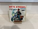 THE CRYSTALS - HE'S A REBEL - UK 1ST MONO LP (1963) LONDON - 1K/1K - VG+/VG