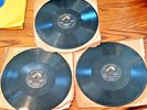 3 Elvis Presley 78 rpm RCA , Heartbreak Hotel , Mystery Train , Alright mama