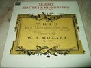 DAS MOZART TRIO : MOZART DIE KLAVIERTRIOS 4LP BOX 1982 HARMONIA MUNDI GERMANY