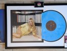 Sabrina Carpenter Short n' Sweet SIGNED INSERT GLASS FRAMED LP Vinyl JSA COA