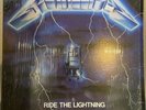 Metallica Ride The Lightning Lp Vinyl OG 1984 Elektra Press Shrink EX/EX Wax