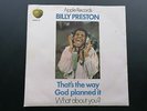 BILLY PRESTON  1969 UK 45 THAT'S THE WAY GOD PLANNED IT    APPLE  12   EX