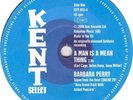 Gladys Bruce / Barbara Perry - A Man Is A mean Thing/ I've got a feeling CITY015