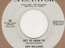 Ken Williams (with the babysitters)  Get To Know You Spectator Soul Northern Mot