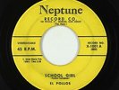 Doo-Wop 45 - El Pollos - School Girl/Why Treat Me This Way - Neptune